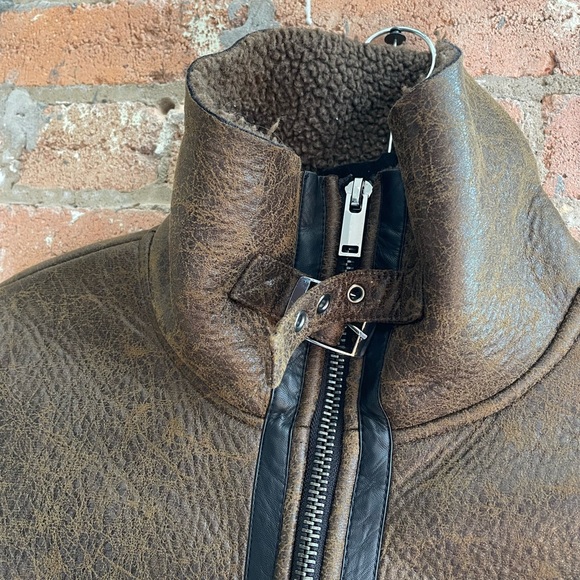 Faux shearling jacket - Picture 2 of 4